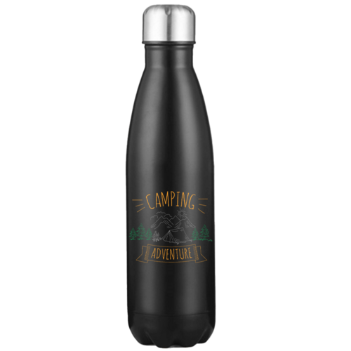 Camping Adventure 17oz Stainless Water Bottle