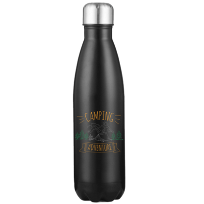 Camping Adventure 17oz Stainless Water Bottle