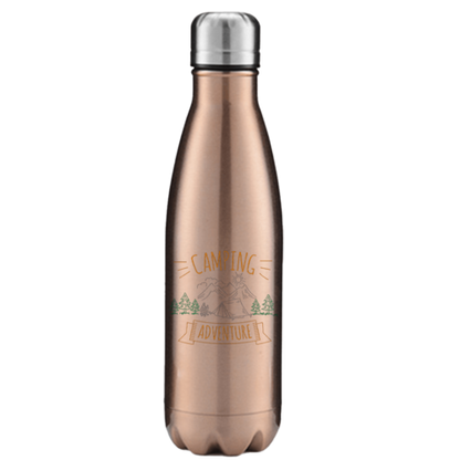 Camping Adventure 17oz Stainless Water Bottle