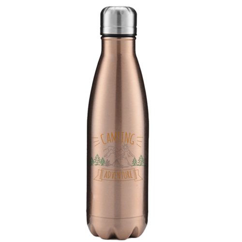 Camping Adventure 17oz Stainless Water Bottle