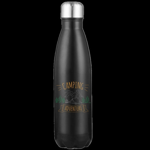 Camping Adventure 17oz Stainless Water Bottle