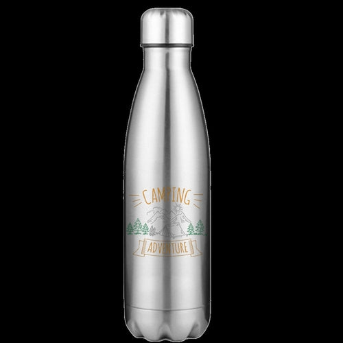Camping Adventure 17oz Stainless Water Bottle