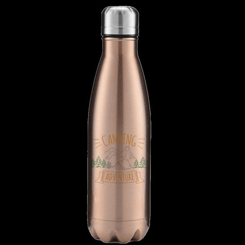 Camping Adventure 17oz Stainless Water Bottle